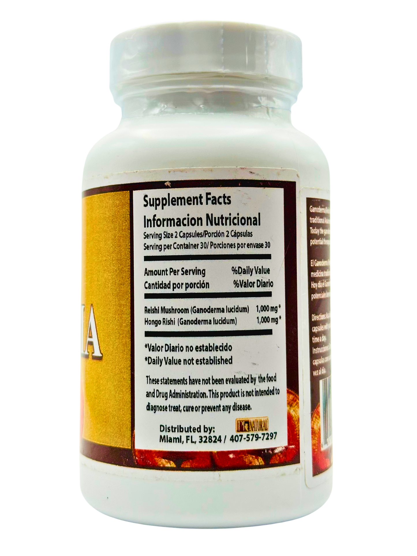 GANODERMA 1,000mg PH Natural - 60cp