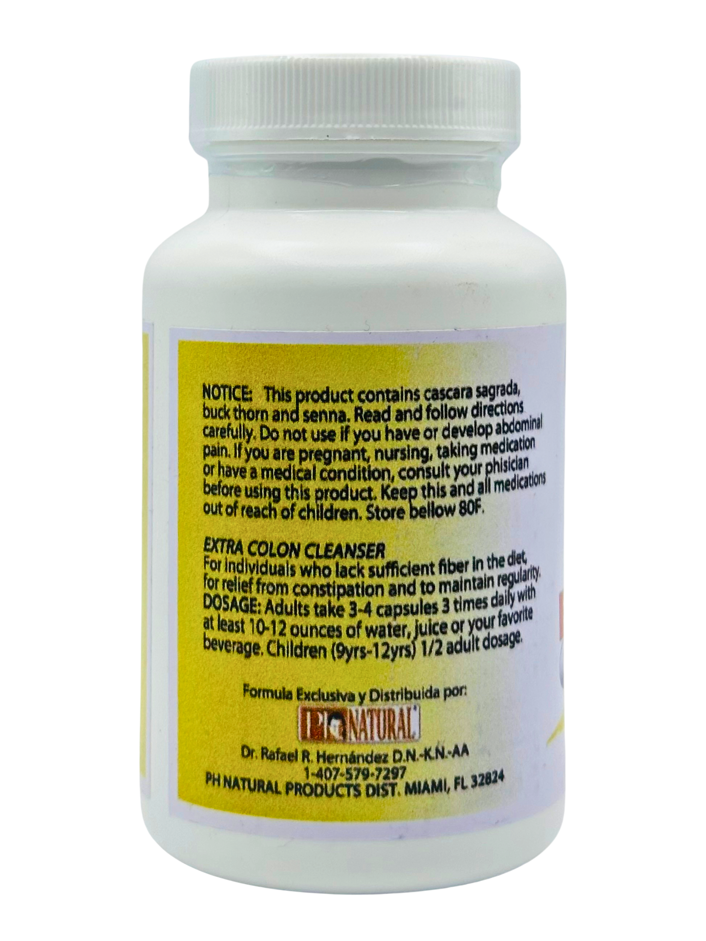 EXTRA COLON CLEANSER 500.03mg - 120cp