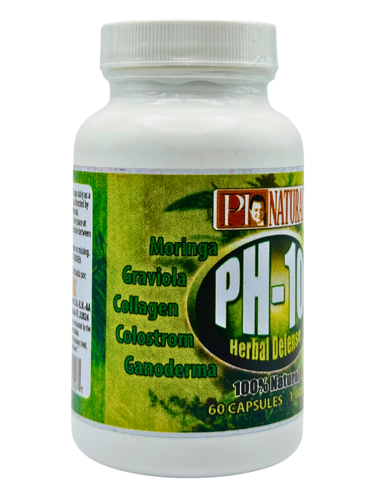 PH-10 HERBAL DEFENSE 1,000mg PH Natural - 60cp