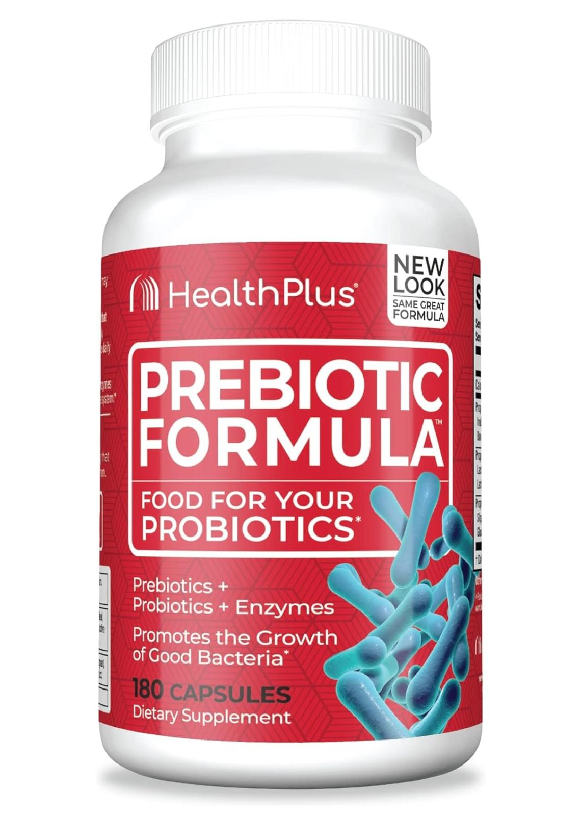 Health Plus Prebiotic Formula Capsules, 180 Count