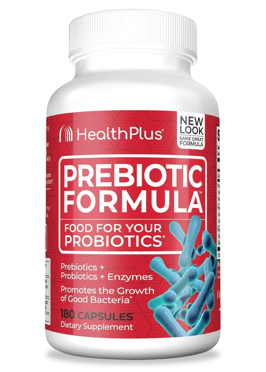 Health Plus Prebiotic Formula Capsules, 180 Count